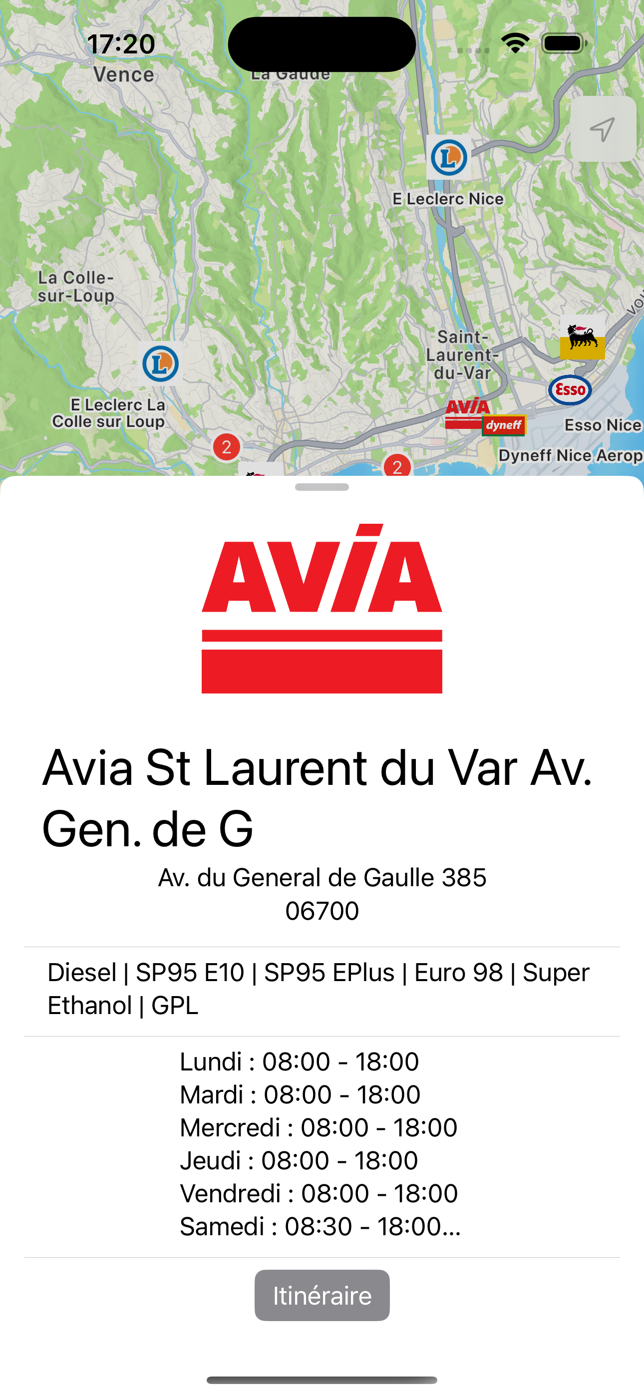 BTF mobilité screenshot 2