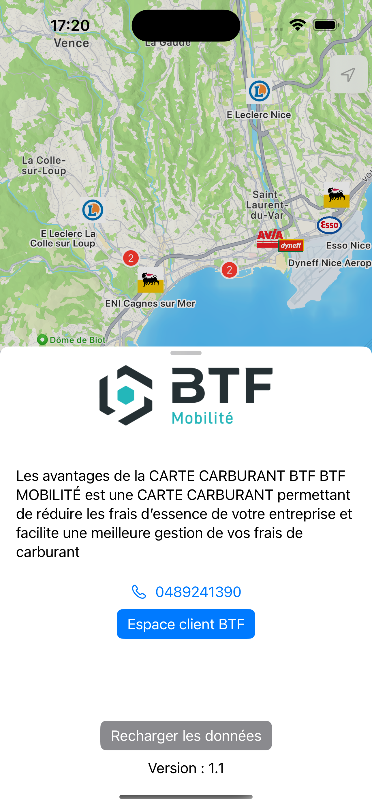BTF mobilité screenshot 3